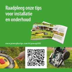 Powerplus POWXG6305 Robotmaaier - 18V - Voor Gazons Tot Ca. 500m² - Maaibreedte 180mm - Incl. Laadstation En Accessoires -Tuin- En Buitenwinkels 1200x1200 1326