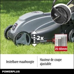 Powerplus POWEG63703 Elektrische Grasmaaier - Grasmachine Voor Kleine Tuin - 1000 W - 32cm Maaibreedte - 30L Opvangbak - Verstelbare Maaihoogte 10 Powerplus POWEG63703 Elektrische Grasmaaier - Grasmachine Voor Kleine Tuin - 1000 W - 32cm Maaibreedte - 30L Opvangbak - Verstelbare Maaihoogte -Tuin- En Buitenwinkels 1200x1200 1340