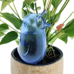 JS Drippy - Waterdruppelaars Set Van 2 Stuks - Druppelaar Vogel - Druppelsysteem Planten - Watergeefsysteem Kamerplanten - Waterbol - Blauw -Tuin- En Buitenwinkels 1200x1200 1545