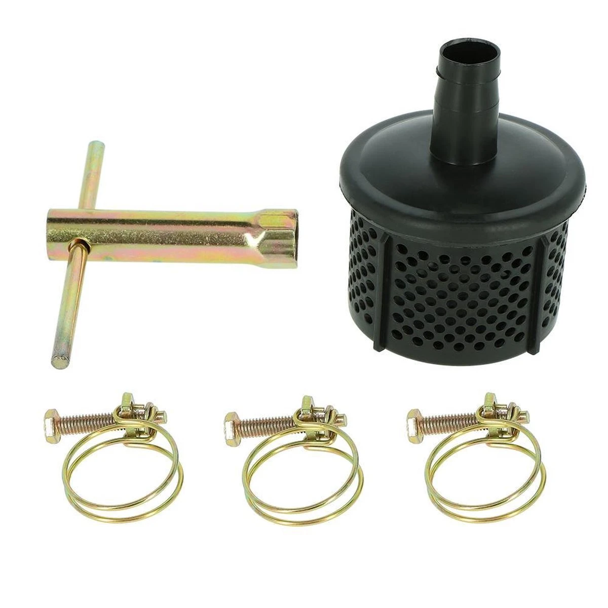 Kibani Waterpomp 8.000 Liter P/uur - 98 Cc / 1.5 PK 4-takt Benzine Motor - 4000 Toeren/Minuut - Doorstroming 8 M³ P/uur - Tuinpomp 8 Kibani Waterpomp 8.000 Liter P/uur - 98 Cc / 1.5 PK 4-takt Benzine Motor - 4000 Toeren/Minuut - Doorstroming 8 M³ P/uur - Tuinpomp - Afbeelding 8