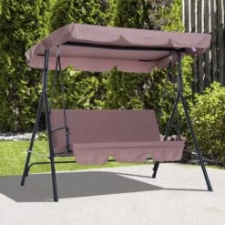 Outsunny Hollywoodschommel 3-zits Tuinschommel Schommelbank Met Dak 3 Kleuren 84A-054 13 Outsunny Hollywoodschommel 3-zits Tuinschommel Schommelbank Met Dak 3 Kleuren 84A-054 -Tuin- En Buitenwinkels 1200x1200 157