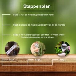 Waterdruppelaar Set Van 12 Stuks - Waterdruppelaar Voor Planten - Watergeefsysteem - Waterbol Irrigatiesysteem - Automatisch Druppelsysteem Voor Kamerplanten & Tuin - Watergever - Transparant - 15cm -Tuin- En Buitenwinkels 1200x1200 1658