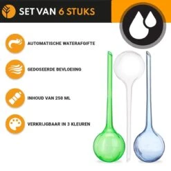 Waterdruppelaar Blauw Set Van 6 Stuks Voor Planten – 27 CM – Automatisch Watergeefsysteem Voor Kamerplanten – Planten Watergever Met Druppelsysteem – Waterbol -Tuin- En Buitenwinkels 1200x1200 1678