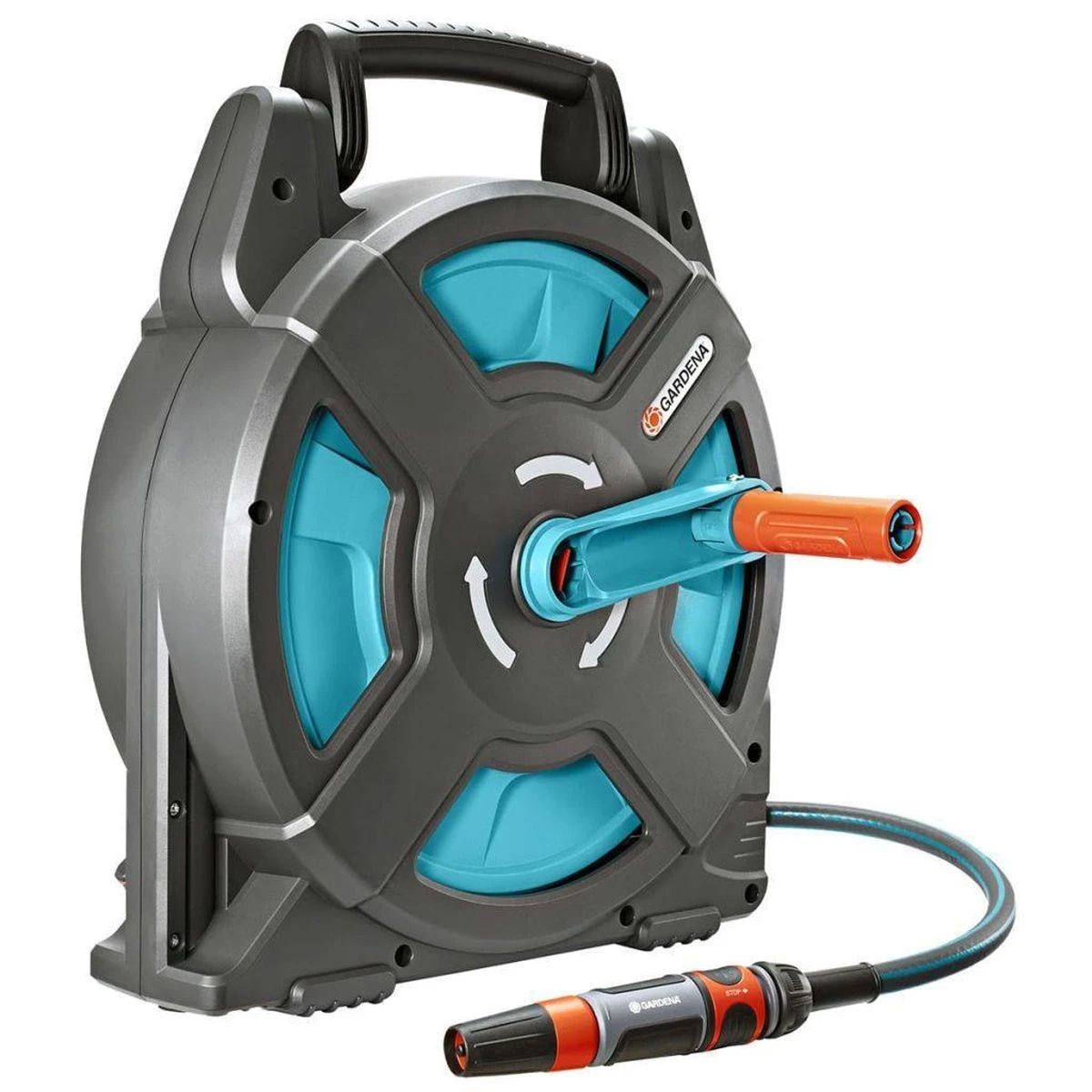 GARDENA - Classic Slangenbox - Compleet Slanghouder - 15 Meter Slang 8 GARDENA - Classic Slangenbox - Compleet Slanghouder - 15 Meter Slang - Afbeelding 8