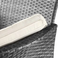 Casaria Polyrattan Tuinbank - Incl. Tafel & Kussens 7 Cm - Grijs 19 Casaria Polyrattan Tuinbank - Incl. Tafel & Kussens 7 Cm - Grijs -Tuin- En Buitenwinkels 1200x1200 182