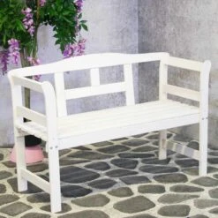 SenS-Line Friesen Tuinbank - Hout - Wit -Tuin- En Buitenwinkels 1200x1200 189