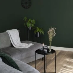 QUVIO Plantenstandaard Inclusief Pot - Staande Plantenbak - Metaal - Plantenbak - Plantenhouders - Planten Zuilen - Voor Buiten - Bloempot - 22 X 22 X 90 Cm - Zwart -Tuin- En Buitenwinkels 1200x1200 1995