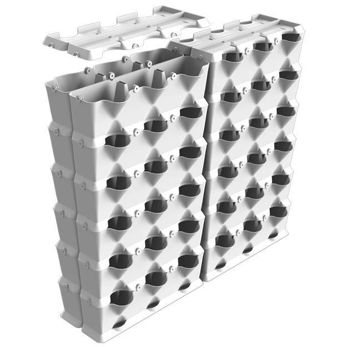 Minigarden Vertical Verticale Tuin - Zwart 3 Minigarden Vertical Verticale Tuin - Zwart - Afbeelding 3