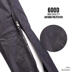 MaxxGarden Parasolhoes - Afdekhoes Voor Zweefparasol - Beschermhoes - 200-400 Cm - Met Rits En Trekkoord - Zwart -Tuin- En Buitenwinkels 1200x1200 22