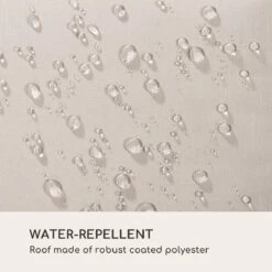 Blumfeldt Palermo Schommelbank - Hollywoodschommel 130 X 207 Cm - Ligbed Met Dak - Schommelstoel Voor 2 Personen - Tuinbank Inclusief Nekkussens - Stalen Frame En Polyester Dak - Grijs -Tuin- En Buitenwinkels 1200x1200 253