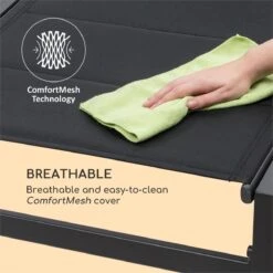 Blumfeldt Renazzo Lounge Ligstoel - Ligbed Voor De Tuin - Aluminium Tuinstoel - 6 Standen - Waterafstotend - Bekleding Van 70 % Pvc En 30 % Polyetheen - Zwart 12 Blumfeldt Renazzo Lounge Ligstoel - Ligbed Voor De Tuin - Aluminium Tuinstoel - 6 Standen - Waterafstotend - Bekleding Van 70 % Pvc En 30 % Polyetheen - Zwart -Tuin- En Buitenwinkels 1200x1200 307