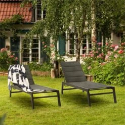 Blumfeldt Renazzo Lounge Ligstoel - Ligbed Voor De Tuin - Aluminium Tuinstoel - 6 Standen - Waterafstotend - Bekleding Van 70 % Pvc En 30 % Polyetheen - Zwart 13 Blumfeldt Renazzo Lounge Ligstoel - Ligbed Voor De Tuin - Aluminium Tuinstoel - 6 Standen - Waterafstotend - Bekleding Van 70 % Pvc En 30 % Polyetheen - Zwart -Tuin- En Buitenwinkels 1200x1200 308