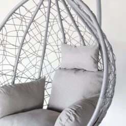 Egg Hangstoel Roundabout Grijs -Tuin- En Buitenwinkels 1200x1200 455