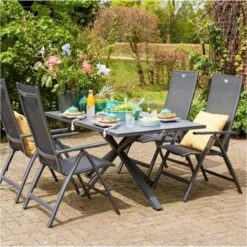 Hartman Aruba Aluminium Tuinstoel - Antraciet Verstelbaar -Tuin- En Buitenwinkels 1200x1200 466