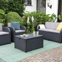 Allibert Arica Tuintafel - 79x59,5x42 Cm - Grafiet 28 Allibert Arica Tuintafel - 79x59,5x42 Cm - Grafiet -Tuin- En Buitenwinkels 1200x1200 480