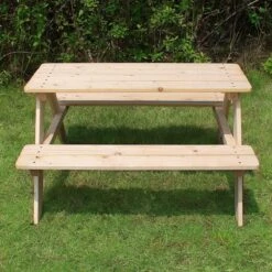 MaxxGarden Kinder Picknicktafel - 90x79x50cm - Hout -Tuin- En Buitenwinkels 1200x1200 555