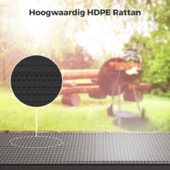 LifeGoods Klaptafel - Inklapbaar - 120 Cm - 4 Personen - Zwart -Tuin- En Buitenwinkels 1200x1200 575