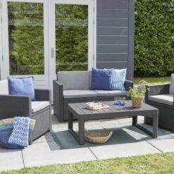 Allibert Lyon Tuintafel - 116x71,5x66/40 Cm - Grafiet 20 Allibert Lyon Tuintafel - 116x71,5x66/40 Cm - Grafiet -Tuin- En Buitenwinkels 1200x1200 612