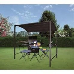 Merkloos Barbecue Overkapping Afm. 233 X 145 Cm Zwart -Tuin- En Buitenwinkels 1200x1200 714