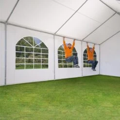 Hoogwaardige Partytent 3x6 M Van 240 G/m² PE Zeil Tuintent Feesttent Waterdicht In Wit -Tuin- En Buitenwinkels 1200x1200 738