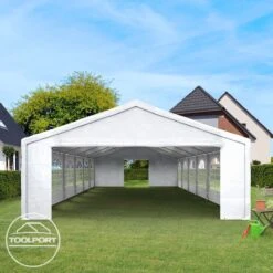 Hoogwaardige Partytent 3x6 M Van 240 G/m² PE Zeil Tuintent Feesttent Waterdicht In Wit -Tuin- En Buitenwinkels 1200x1200 746