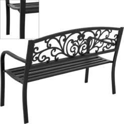 Pro Garden Tuinbank -127 X 60 - Metaal 9 Pro Garden Tuinbank -127 X 60 - Metaal -Tuin- En Buitenwinkels 1200x1200 800