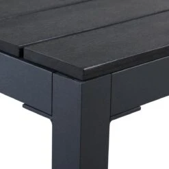 Tuinset 4 + 1 Klapstoelen Tuintafel – Aluminium 80x80cm - Grijs -Tuin- En Buitenwinkels 1200x1200 850