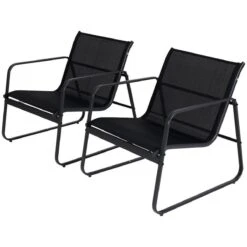 Tuin Meubelen Loungeset - 4 Persoons - Tuinset - Comfort - Zwart - Tafel Glazen Blad - Stoelen - Sofa - Bank - 4-delig 9 Tuin Meubelen Loungeset - 4 Persoons - Tuinset - Comfort - Zwart - Tafel Glazen Blad - Stoelen - Sofa - Bank - 4-delig -Tuin- En Buitenwinkels 1200x1200 941