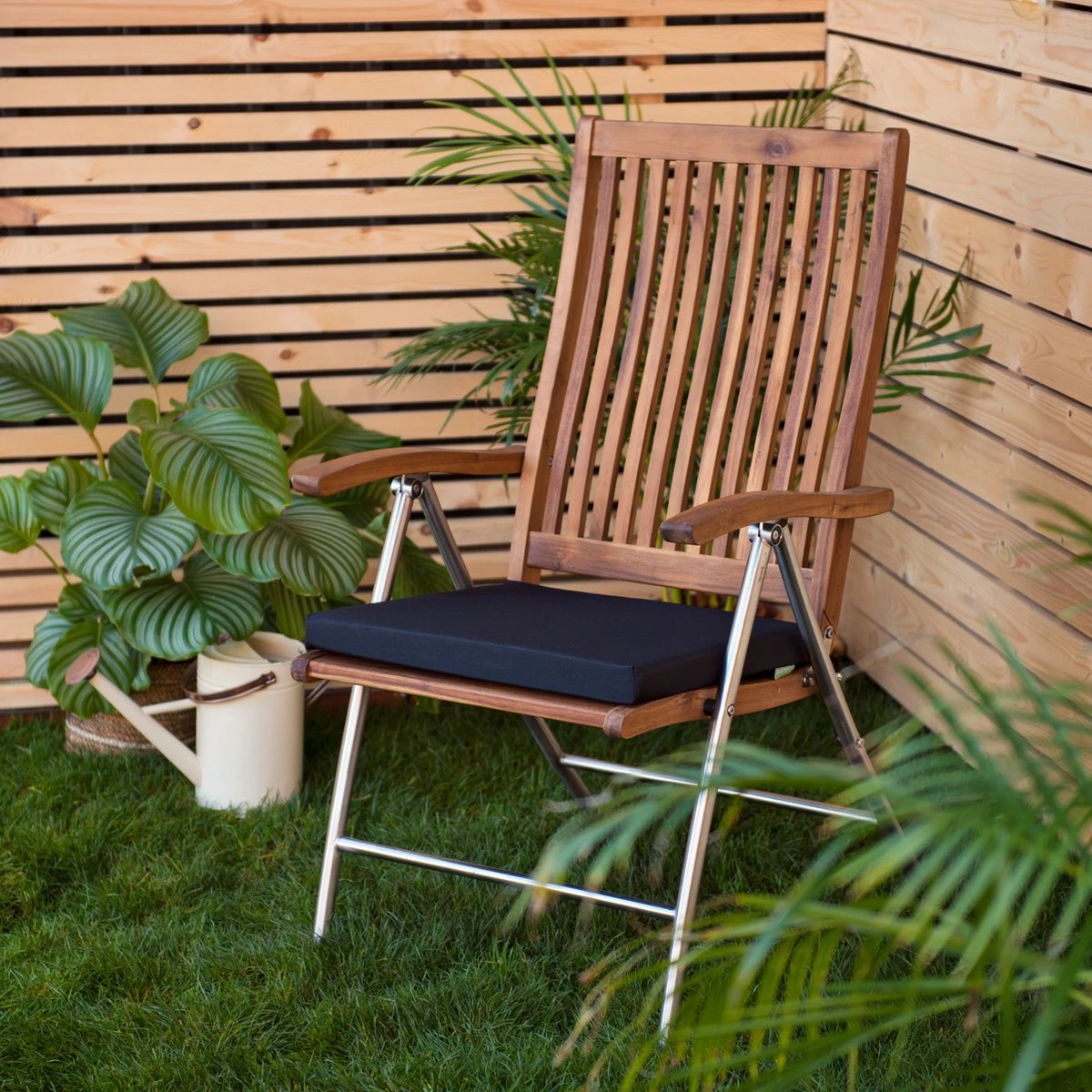 Gardenista Stoelkussen - Waterbestendige Tuinkussens Voor Binnen En Buiten - Zitkussen Met Lint - Kussens Voor Tuinstoel 3 Gardenista Stoelkussen - Waterbestendige Tuinkussens Voor Binnen En Buiten - Zitkussen Met Lint - Kussens Voor Tuinstoel - Afbeelding 3