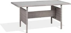 Beliani VITERBO - Loungeset Voor 8 - Grijs - PE Rotan -Tuin- En Buitenwinkels 1200x559 1