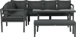 Blakes Lounge Diningset - 4 Delig - Donker Grijs -Tuin- En Buitenwinkels 1200x583 3