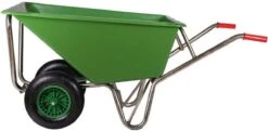 Kruiwagen Met Dubbel Luchtwiel Stal Eco Groen 160 Liter -Tuin- En Buitenwinkels 1200x586 2