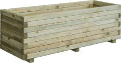 Intergard Houten Bloembakken Plantenbakken Rechthoek 80x40x35cm -Tuin- En Buitenwinkels 1200x621 2