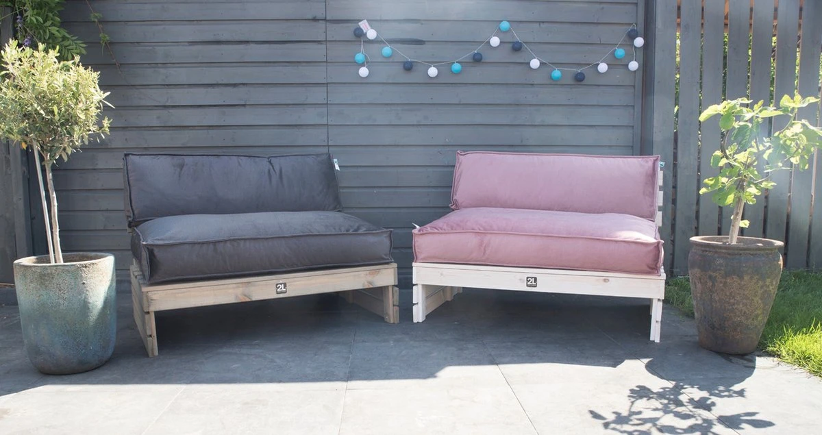 2L Home & Garden Rugkussen Velvet Oud Roze - 120 X 40cm 5 2L Home & Garden Rugkussen Velvet Oud Roze - 120 X 40cm - Afbeelding 5