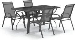 VidaXL 5-delige Tuinset Grijs En Zwart -Tuin- En Buitenwinkels 1200x645 1