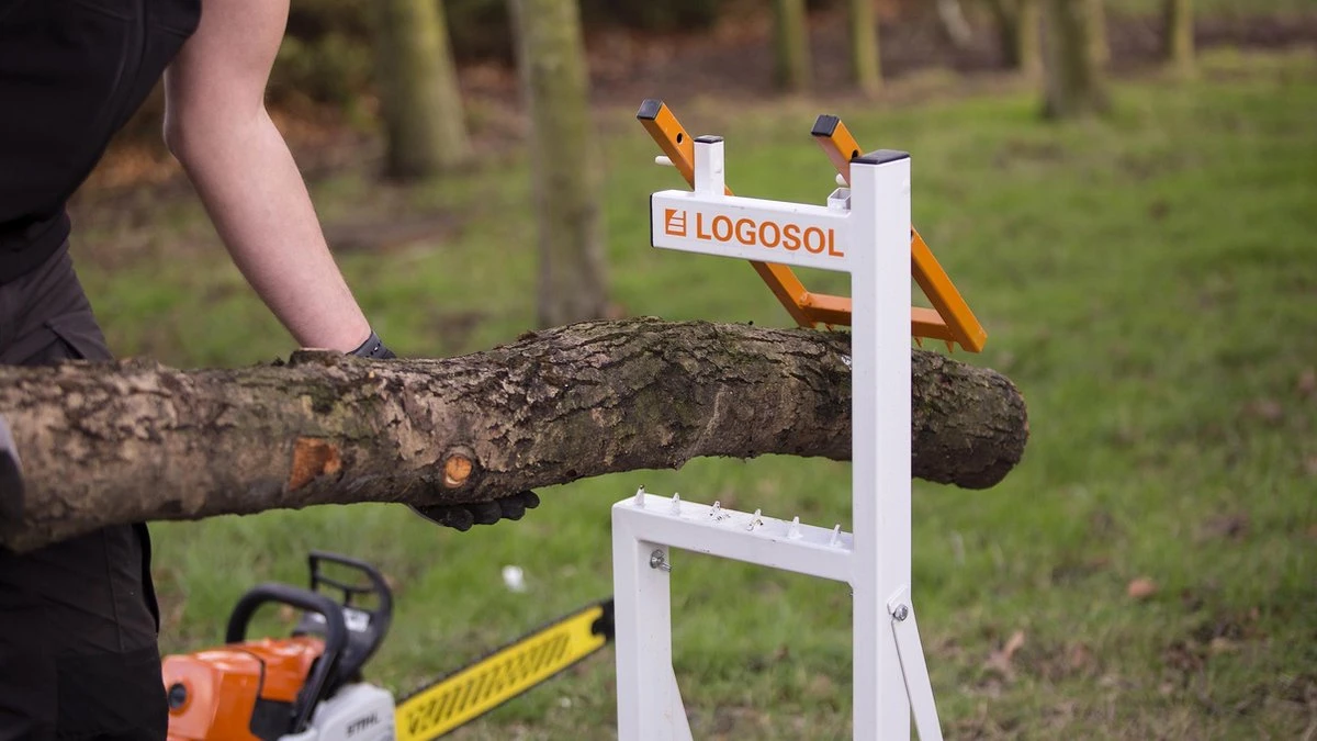 LOGOSOL Smart Holder - Zaagbok - Eenvoudig En Veilig Hout Zagen 4 LOGOSOL Smart Holder - Zaagbok - Eenvoudig En Veilig Hout Zagen - Afbeelding 4