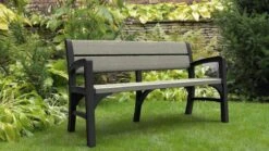 Keter Montero Tuinbank - 3-personen - 150x62,5x89cm – Grafiet -Tuin- En Buitenwinkels 1200x675 6