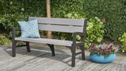 Keter Montero Tuinbank - 3-personen - 150x62,5x89cm – Grafiet -Tuin- En Buitenwinkels 1200x675 8