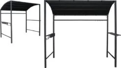 Merkloos Barbecue Overkapping Afm. 233 X 145 Cm Zwart -Tuin- En Buitenwinkels 1200x679