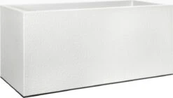 Elho Vivo Structure Finish Lang 90 - Plantenbak Voor Binnen & Buiten - Ø 88 X H 41 - Wit -Tuin- En Buitenwinkels 1200x680 6