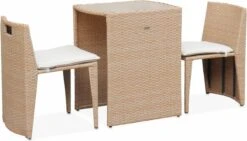 Alice's Garden Balkonset Doppio - 2 Stoelen - Inschuifbaar - Wicker - Beige 11 Alice's Garden Balkonset Doppio - 2 Stoelen - Inschuifbaar - Wicker - Beige -Tuin- En Buitenwinkels 1200x686