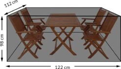 Kingsleeve Tuinmeubelhoes - Beschermhoes - Weerbestendig -308x138x89cm - Groen -Tuin- En Buitenwinkels 1200x688