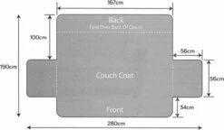 Couch Coat Deken Plaid Grand Foulard - Beschermt De Bank Tegen Honden- En Kattenharen - Dierenkleed -Tuin- En Buitenwinkels 1200x702