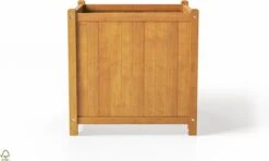 Houten Plantenbak Met Wieltjes 50x50 - Geolied Duurzaam FSC Acaciahout – Bloembak Buiten - Plantenbakken Buiten - Perfecthomeshop -Tuin- En Buitenwinkels 1200x720 6