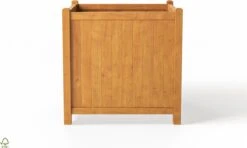 Houten Plantenbak Met Wieltjes 50x50 - Geolied Duurzaam FSC Acaciahout – Bloembak Buiten - Plantenbakken Buiten - Perfecthomeshop -Tuin- En Buitenwinkels 1200x720 7