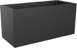 Elho Vivo Matt Finish Lang Wielen 90 - Grote Staande Plantenbak Voor Binnen & Buiten - Gemaakt Van Gereycled Plastic - L 39 X W 88 X H 41 Cm - Zwart -Tuin- En Buitenwinkels 1200x751 8