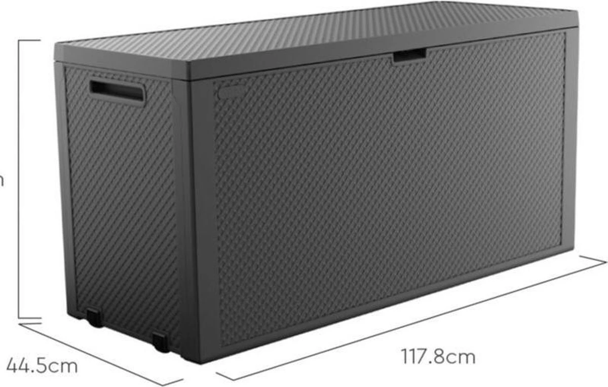 Keter Tuinkussen Opbergbox | 270 L | Tuinkussenbox | Tuinkast | Tuinbox 6 Keter Tuinkussen Opbergbox | 270 L | Tuinkussenbox | Tuinkast | Tuinbox - Afbeelding 6