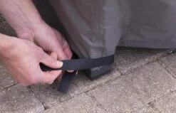 Weersbestendige Beschermhoes Tuinset (S) | 165 X 135 X 95 Cm | Premium | Waterproof | TÜV Rheinland Gecertificeerd | Hoes Voor Tuin | Waterdicht | Solution Dyed (verkleuring Onmogelijk) | Grijs / Antraciet -Tuin- En Buitenwinkels 1200x773