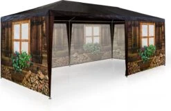 Casaria Apres-Ski Hut Party Tent - 18m² - 3x6m Met 6 Zijpanelen -Tuin- En Buitenwinkels 1200x778