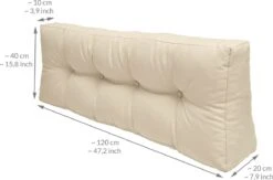 Beautissu Elements – Palletkussen 120x40cm - Rugkussen Natuur In Matraskussen Kwaliteit 10 Beautissu Elements – Palletkussen 120x40cm - Rugkussen Natuur In Matraskussen Kwaliteit -Tuin- En Buitenwinkels 1200x790 3